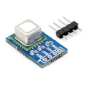 hiBCTR-scd41 co2 Sensor - Portable Travel co2 Detector for Hotel & air Quality Monitoring with Temperature Humidity i2c Communication 2.4-5.5v