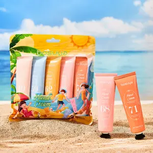 Fragrant Hand Cream Set of 5, Long-Lasting Moisturizing Hand Care, Nourishing Hand Balm, Reduces Hand Lines, Ideal for Daily Use