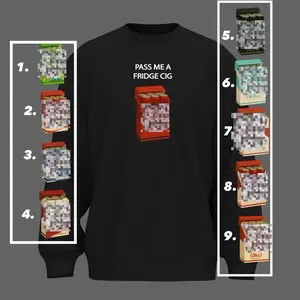 Pass Me A Fridge Cig funny graphic soda Sweatshirt