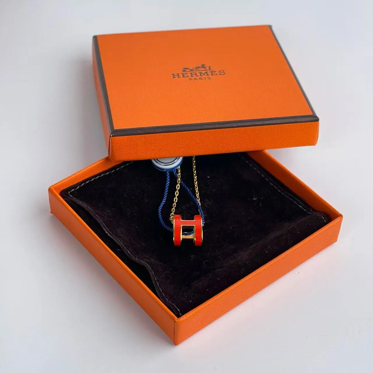Pre-owned HERMÈS Vintage Necklace 1132