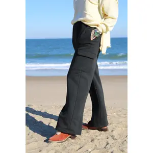 WL Fleece Cargo Pants Blk