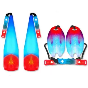 Vortex Poi with Helix Handles – LED Light Performance Tool