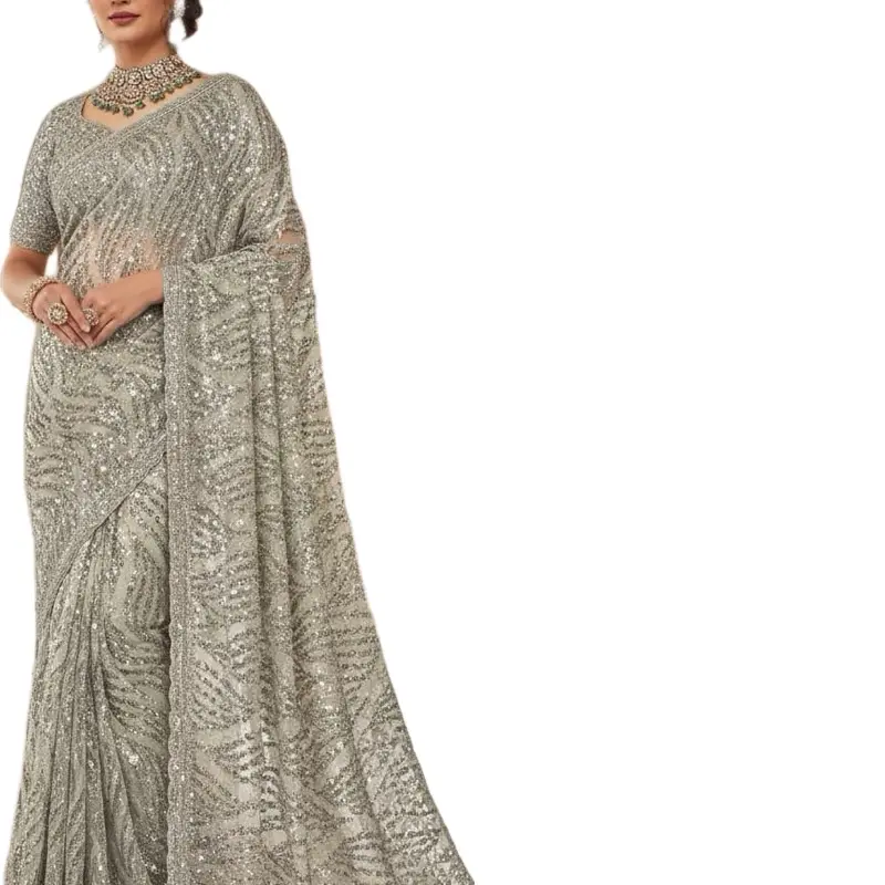 Casual Women's Wrap and Go Saree for Party Wear - Elegant Sleeveless Top with Front Open Hook Closure & Pleated Design for Comfortable Fit - Fabric, Summer, Sleeves, Medium floral dress night dubai