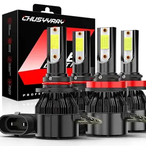 For Chevy Silverado 1500 2007-2015 LED Combo Headlight Kit bulbs High Low Beam