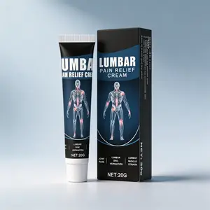Lumbar Pain Relief Cream 20g – Fast Relief for Back Pain, Disc Herniation, Joint Pain & Muscle Strain – Soothes Sciatica, Arthritis & Stiffness – Deep Penetrating Formula for Lower Back, Spine & Muscles – Daily Body Care