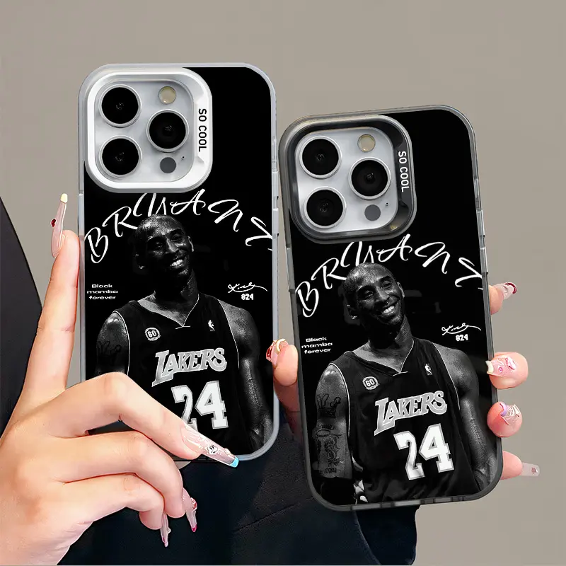 IPhone 17 Promax kobe Phone Case Anti Drop Protective Case Suitable for iphone 16 15 14 13 12 11 XS Plus Acrylic Phone Case