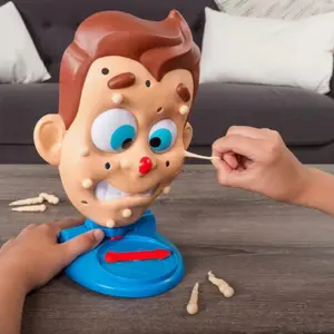Squeeze Pimple Toy, 1 Box Parent-child Interactive Play Stress Relief Toy, Educational Desktop Game Toy for Kids, Funny Toy for Boys & Girls