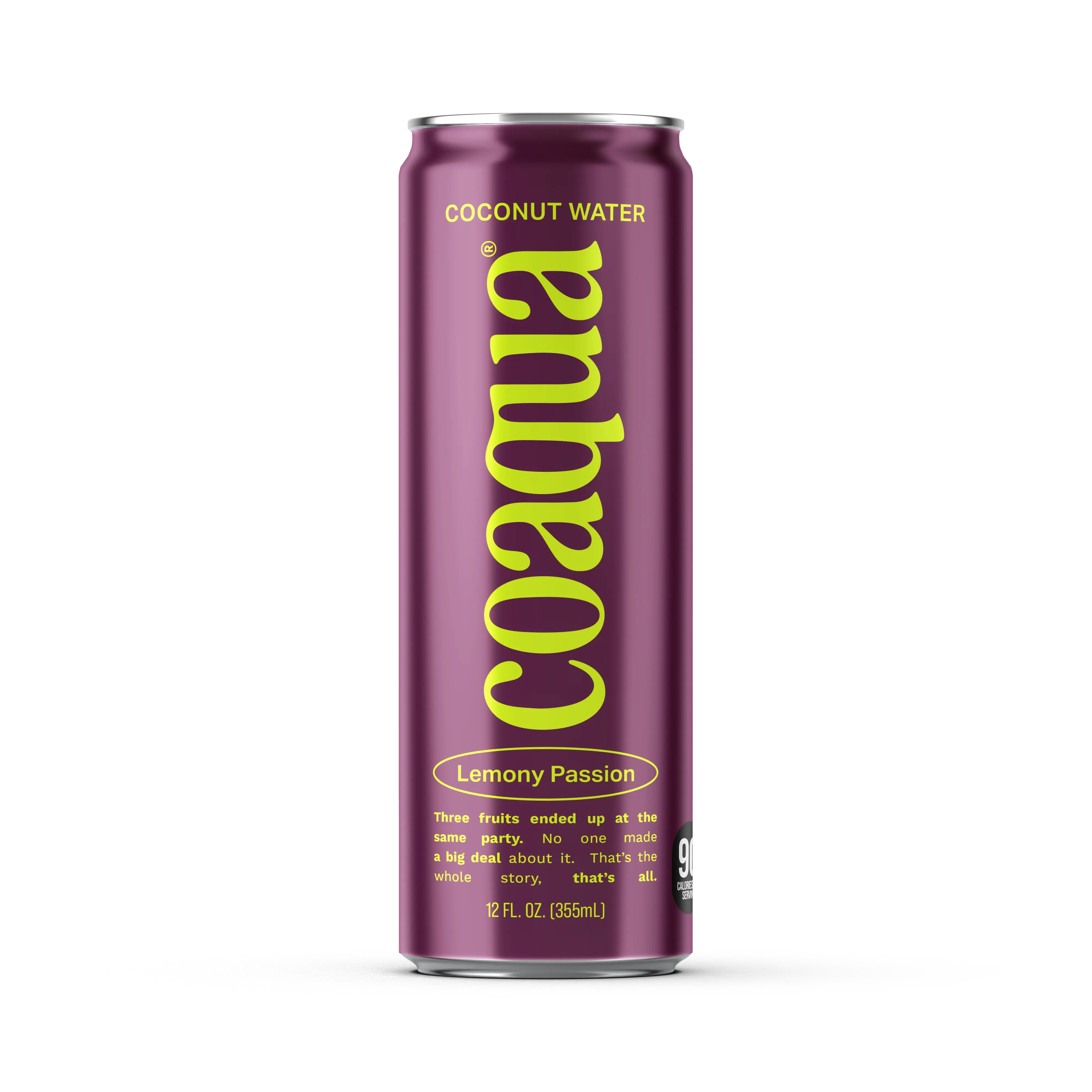 Coaqua Lemony Passion Coconut Water