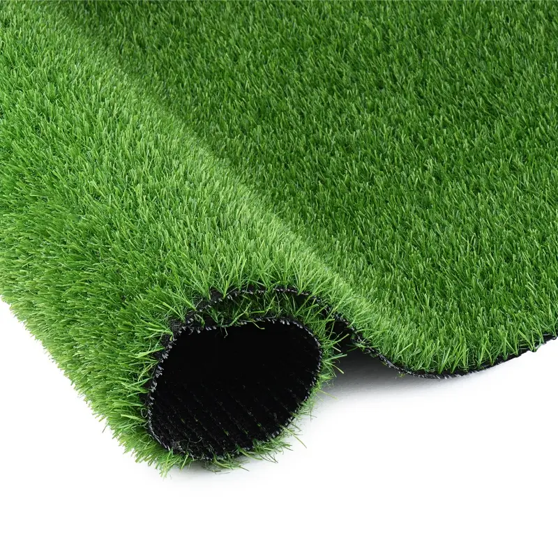 5ft x 10ft Outdoor Nonslip Artificial Grass Runner Rug - 0.78in Pile Height Thick Realistic Fake Turf Dog Pet Drain Mat, Low Maintenance Turf Pad for Patio Decor, Gym Decor, Balconies