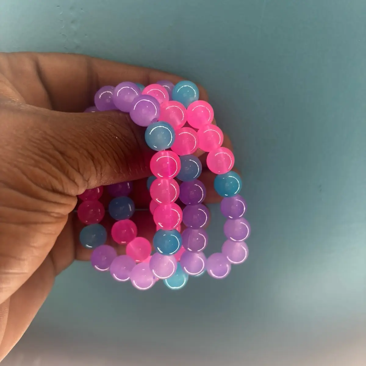 Handmade beaded bracelets multicolored with style Handmade beaded bracelets multicolored with style