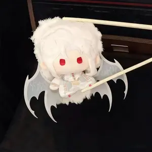 2026 new 10cm Cartoon Silverwing Fiend Sylus Doll Love and Deepspace Anime Doll Evil Demon Dragon Sylus Plushies Birthday Gift Girl Fans