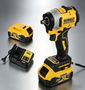 DeWALT DCF850, 20V MAX ATOMIC Brushless Compact Impact Driver, High Torque Cordless Screwdriver, LED Work Light, Professional Heavy Duty Power Tool for Construction, Automotive Repair & Woodworking grade