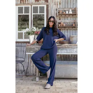 Ashby Knit Top - Navy