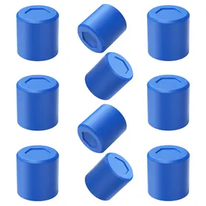 Olsa Tools Magnetic Buttons 10pc Set - Strong Silicone Non-Scratch Magnets - Round Design for  Seure Adhesion