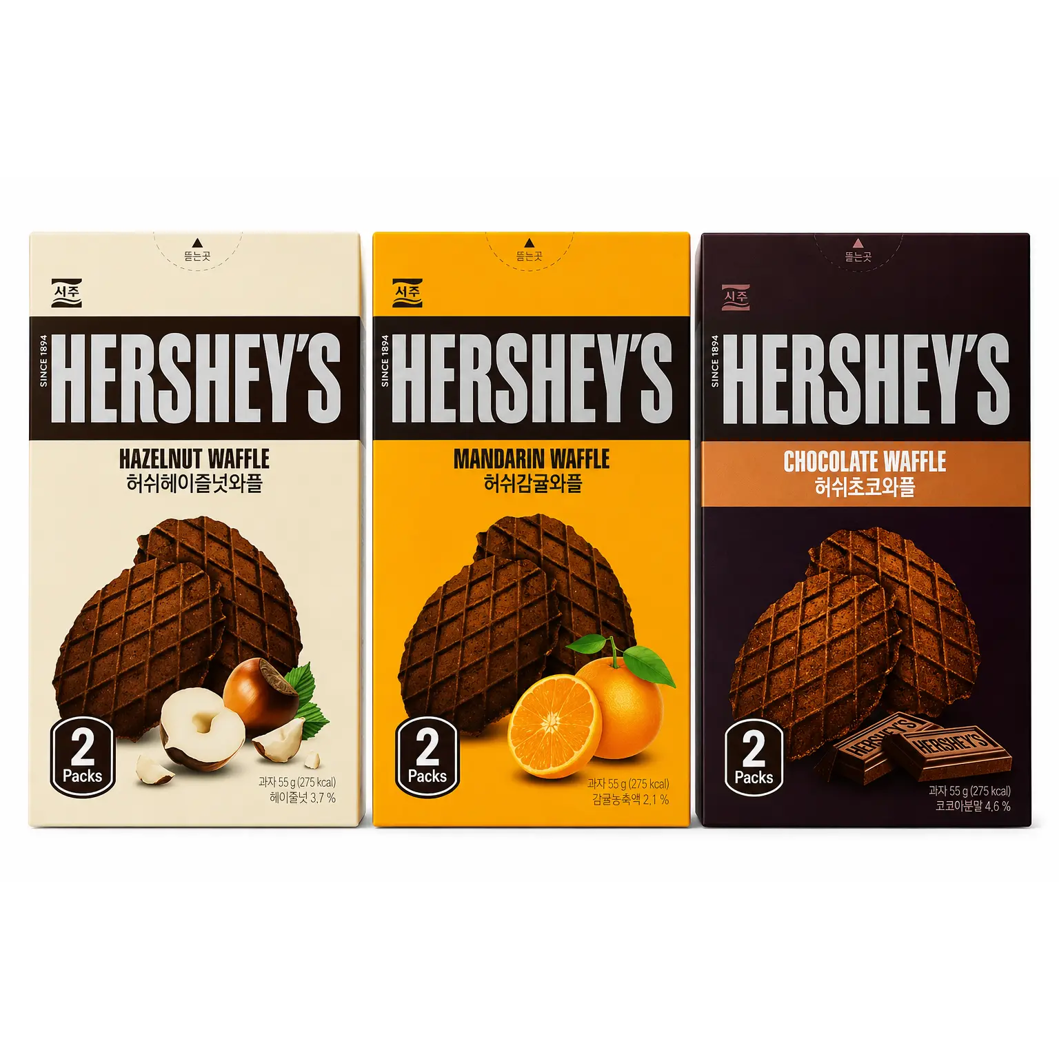 Hersheys Waffles Exotic Flavors