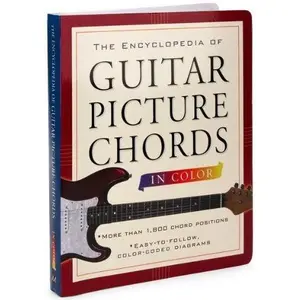 USED-The Encyclopedia of Guitar Picture Chords in Color by Randall Wall Mark Bridges (Illustrator) (Paperback)