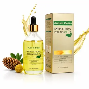 Aussie Betta Extra Strength Body Peeling Oil for Dark Spots & Uneven Skin Tone, Exfoliating Body Oil with Salicylic Acid, Licorice Root & Centella Asiatica