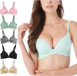 Women's 5-Pack Seamless No-Show No-Wire Comfort Bras, Womenswear Underwear