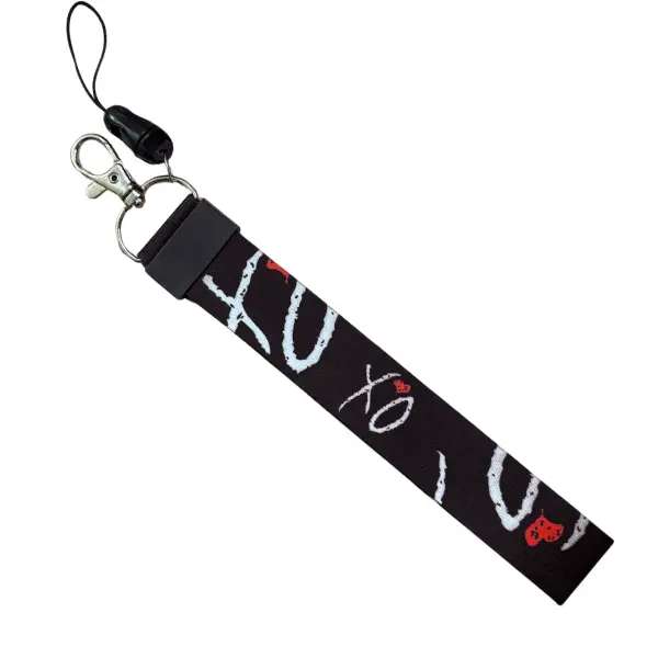 XO Rapper Lanyard Keychain