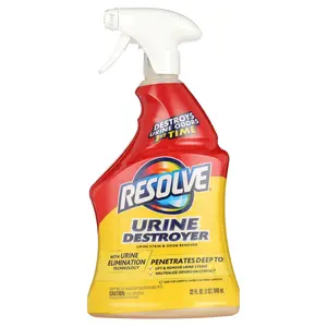 Resolve Urine Destroyer Pet Urine Stain and Odor Remover Spray, 32oz Pack:1