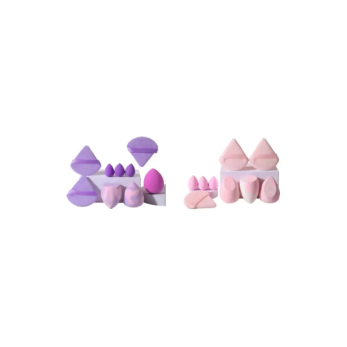 2 sets（Purple+Baby Pink）