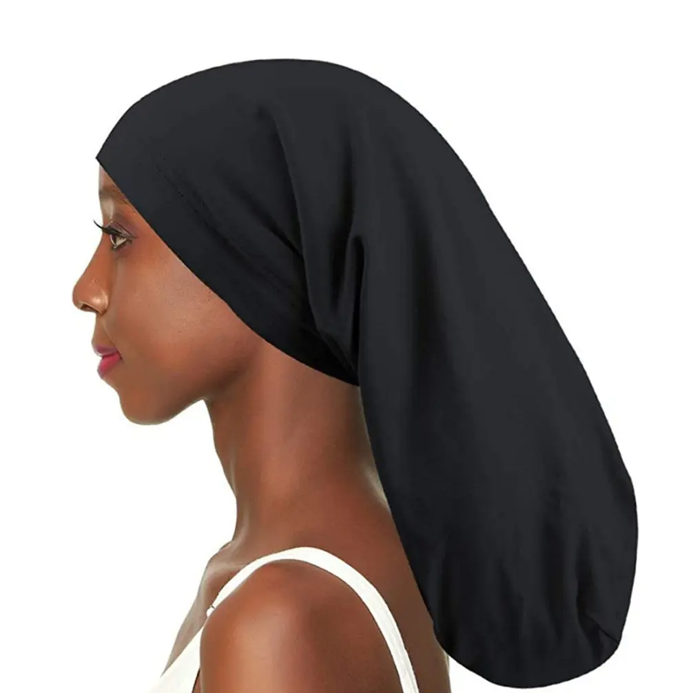 Satin-Lined Adjustable Nightcap – Comfort and Hair Protection