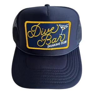 Dive Bar Drinking Club Patch Trucker Hat Dive Bar Drinking Club Patch Trucker Hat