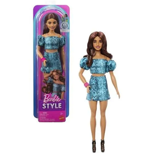 Barbie Fashionista Teal Animal Print  [COLLECTIBLES] Paper Doll