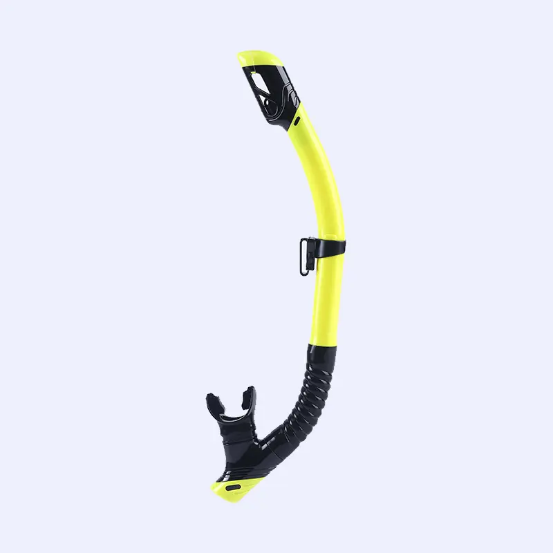 Black and yellow breathing tube