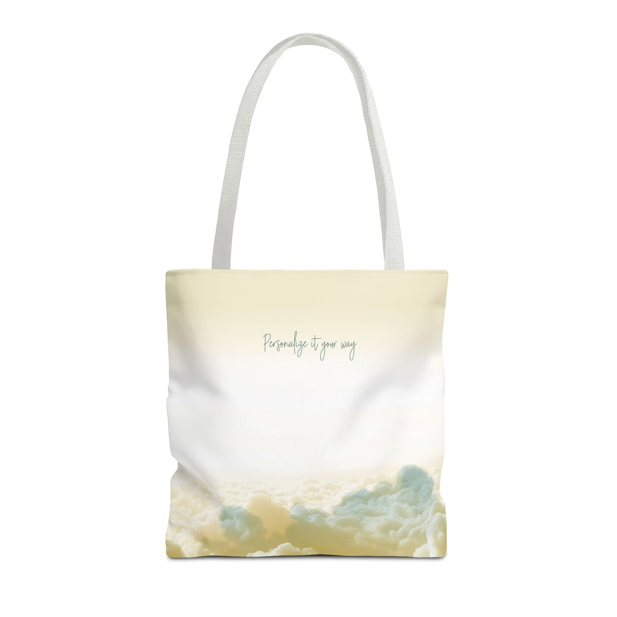 Women's Personalized Nurse Tote Bag - LPN RN NP Gift with Name & Credentials, Lightweight Double Handle Tote, Shoulder Straps for Casual Wear