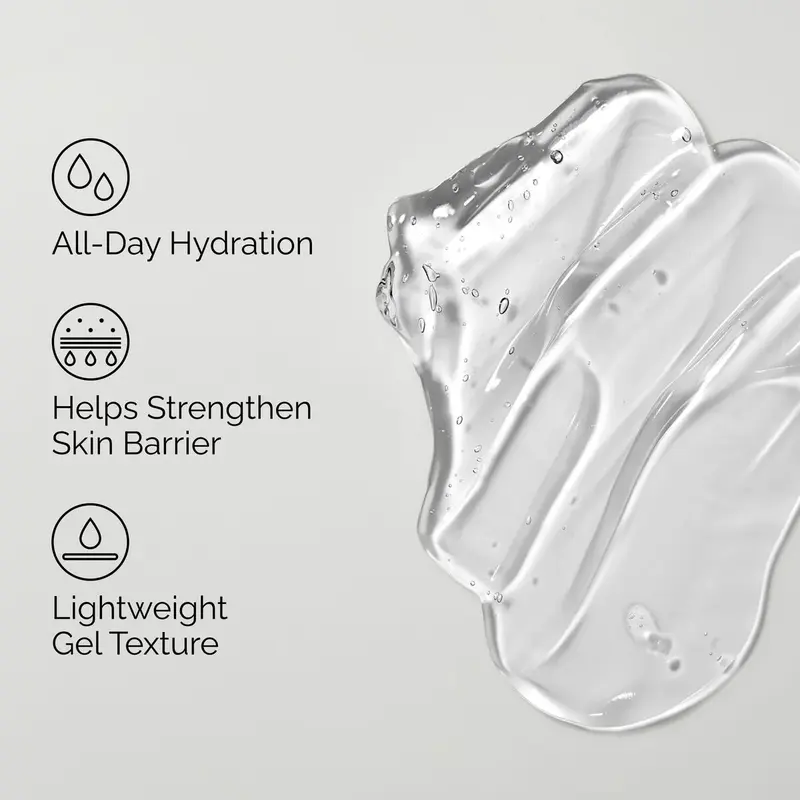 The Ordinary Natural Moisturizing Factors + Beta Glucan, Lightweight Gel Moisturizer for All-Day Hydration