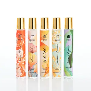 Myrtus 5-Piece Roll-on Perfume Set for Women 10ml Each | Compact Signature Fragrances with Pheromones | Soft Floral & Warm Woody Notes | Perfect for Daily Wear & Gifting