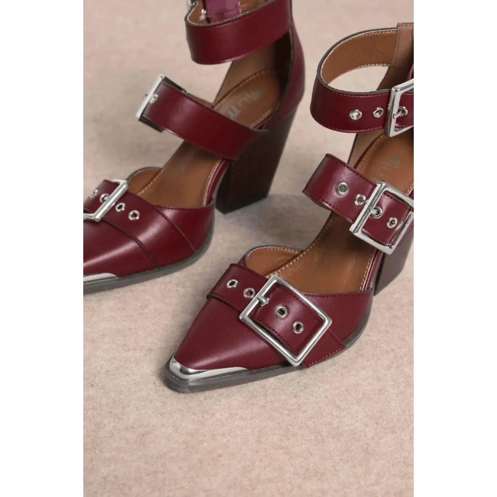 Maroon Hendrix Heel