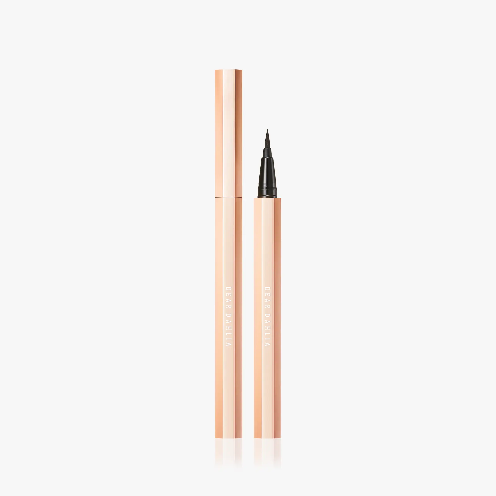 DEAR DAHLIA Flower-Infused Luxury Precision Pro Liquid Eyeliner - Single Item, Gluten-Free, Youth-Boosting, Cruelty-Free, Vegan, Gentle, Smudge-Proof, High-Pigment Matte Finish, Flexible Brush Tip, Easy Application & Removal, Flawless Definition, Makeup,,