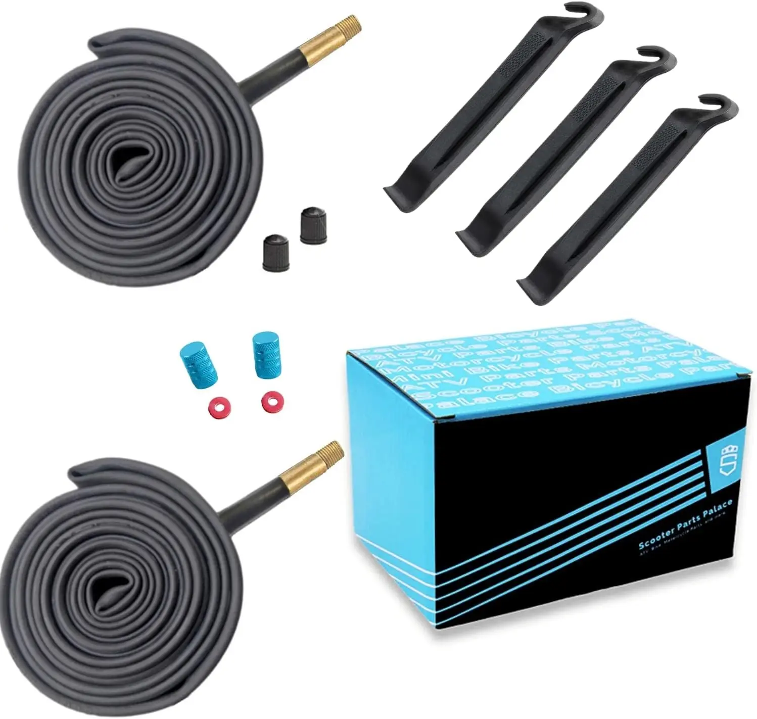 700x38c Bike Tube 700x38c Inner Tube 28" x1-3/8 1-5/8"Road Bike Tube 700x35c 700x36c 700x37c 700x39c 700x40c 700x41c 700x42c 700x43c Bike Tubes 2Pack