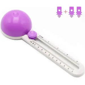 Adjustable Circle Cutter for Paper Crafts and Cardboard, Craft Cutting Tool with Cutting Diameter 4'' to 12.5''