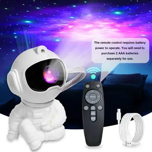 Handheld Moon Sitting Galaxy Projector, Nebula Star Projector, 8 Nebula Effects, Touch + Remote Control, USB Powered, Adjustable Brightness, Ideal for Bedroom & Home Cinema