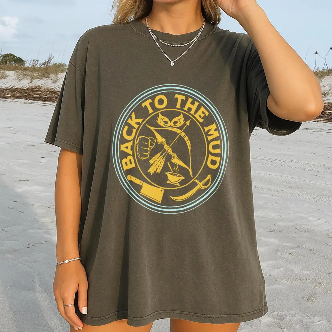 Comfort Colors First Law Trilogy shirt, Back to the Mud, Book lover gift, Relaxed Fit, Easygoing Feel, No-Fade Colors, Wash After Wash