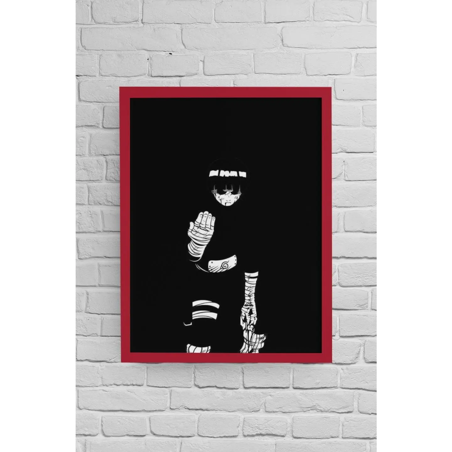 Rock Lee Naruto Taijutsu Master Eight Gates Anime Lover Gift Anime Wall Decor Ninja Art Manga Naruto Shippuden Print