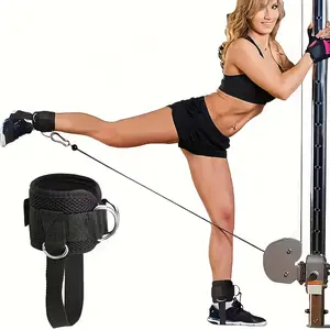 1/2 Leg Strength Trainer Ankle Strap Pull Rope Accessories,Suitable for Leg Raise,Strength Training,Fitness