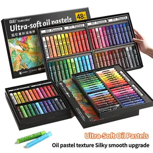 Truecolor Ultra-Soft Heavy Color Oil Pastels, Premium Coloring Collection for Artists, Ideal Gifts for Students outdoorfun Crafting Supplies Art Supplies Kit