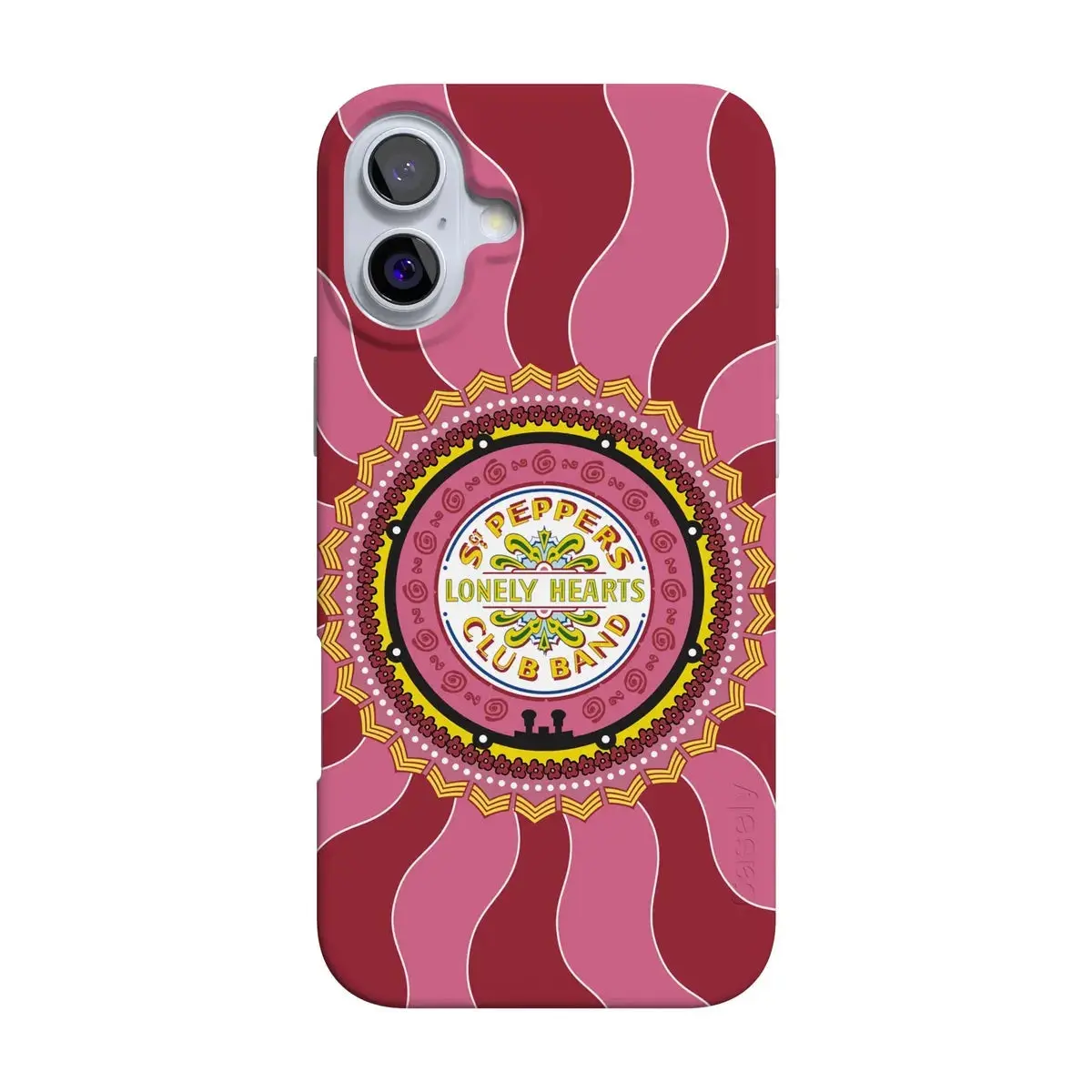 Casely iPhone 16 Case | Lonely Hearts Club | The Beatles Sgt. Pepper's | Compatible with MagSafe | Classic Ultra Thin Design
