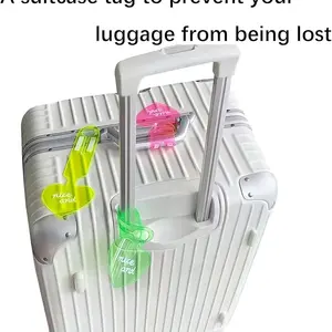 Classic Heart-Shaped Luggage Tag 2026, Safe and Anti-Loss, Ideal for Travel and Tours, Perfect Outdoor Gift