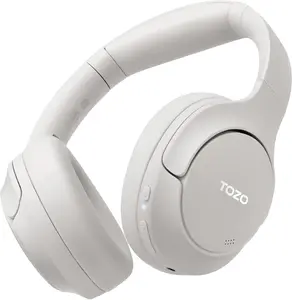TOZO-HT2 Hybrid Active Noise Cancelling Headphones, Wireless Over Ear Bluetooth Headphones FathersDayGift Headset Audio Electronic Earbud traveling gadgets gym noisecancellingheadphones NewYear Gift