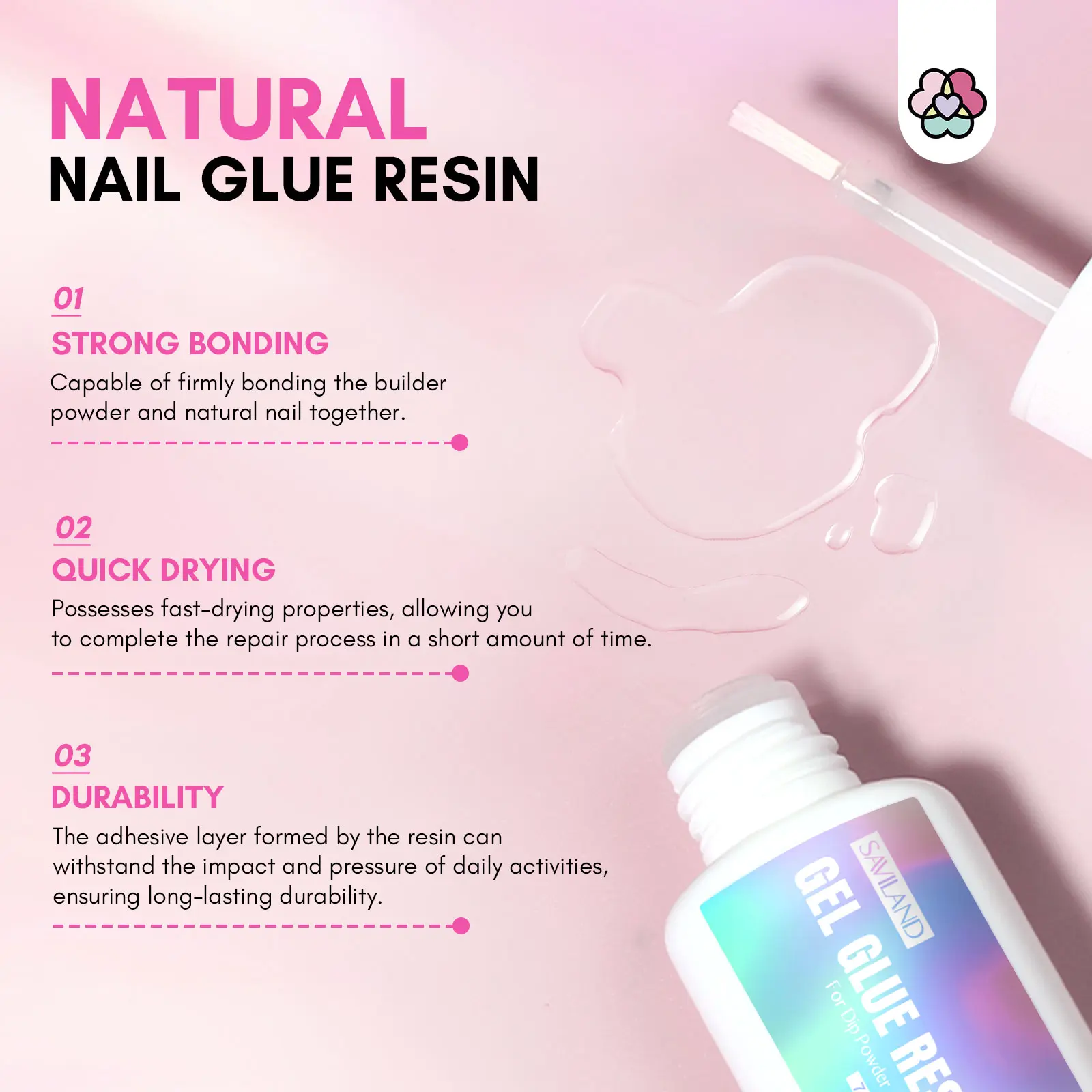 2 pcs 1.06oz Nail Repair Kit for Damaged Nails