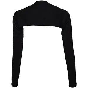 Bolero Shrugs for Women Long Sleeve Arm Sleeves Hijab Accessories One Size