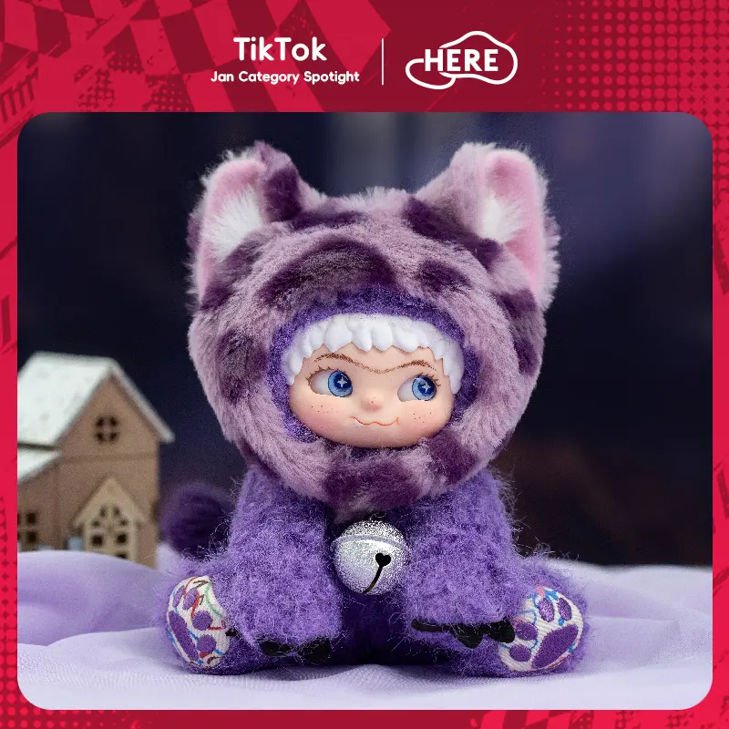 WAKUKU XIAOBEIDOU limited edition Vinyl Plush Doll Pendant