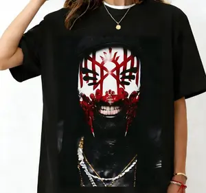 Sleep Tokens Vessel Men'S Official Licensed Graphic T-Shirt - Heavy Duty Crewneck Tee with Bold Red Eyes Design, Rock Band Merchandise for Concerts & Casual Attire - New Black Shirt for Sleep Tokens Fans, Rock Band T Shirts, Music