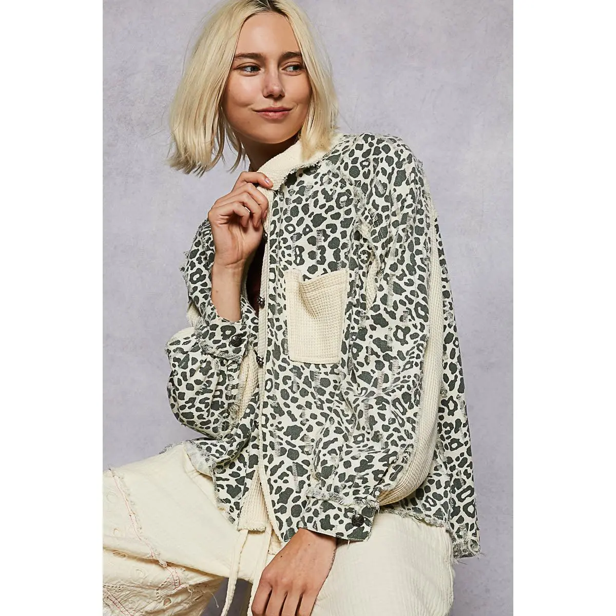 Leopard Shacket