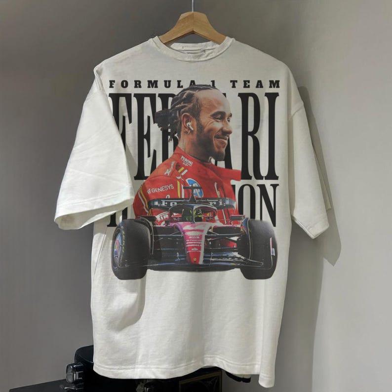 [Sale Up To 40%] Lewis Hamilton Ferrari F1 T-Shirt